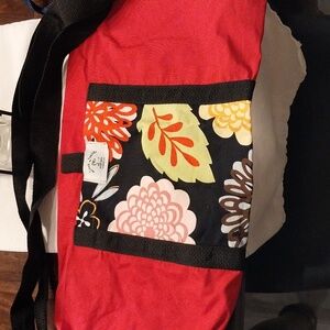 yoga mat bags Look Ahead artisan EUC